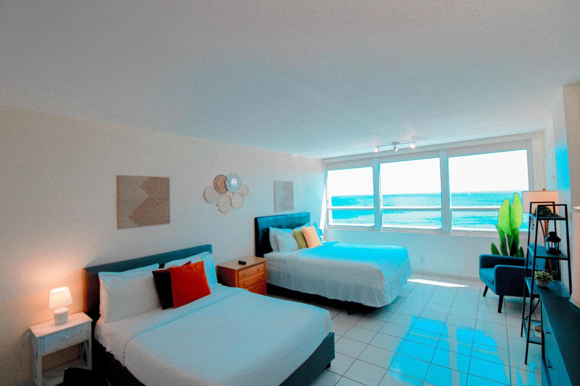 Castle 1733 Ocean View Studio With Direct Beach Access, Pool, Tennis & Free Parking Маями Бийч Екстериор снимка
